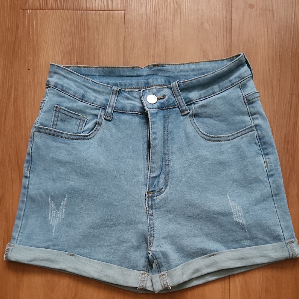 Denim Blue Women's Shorts